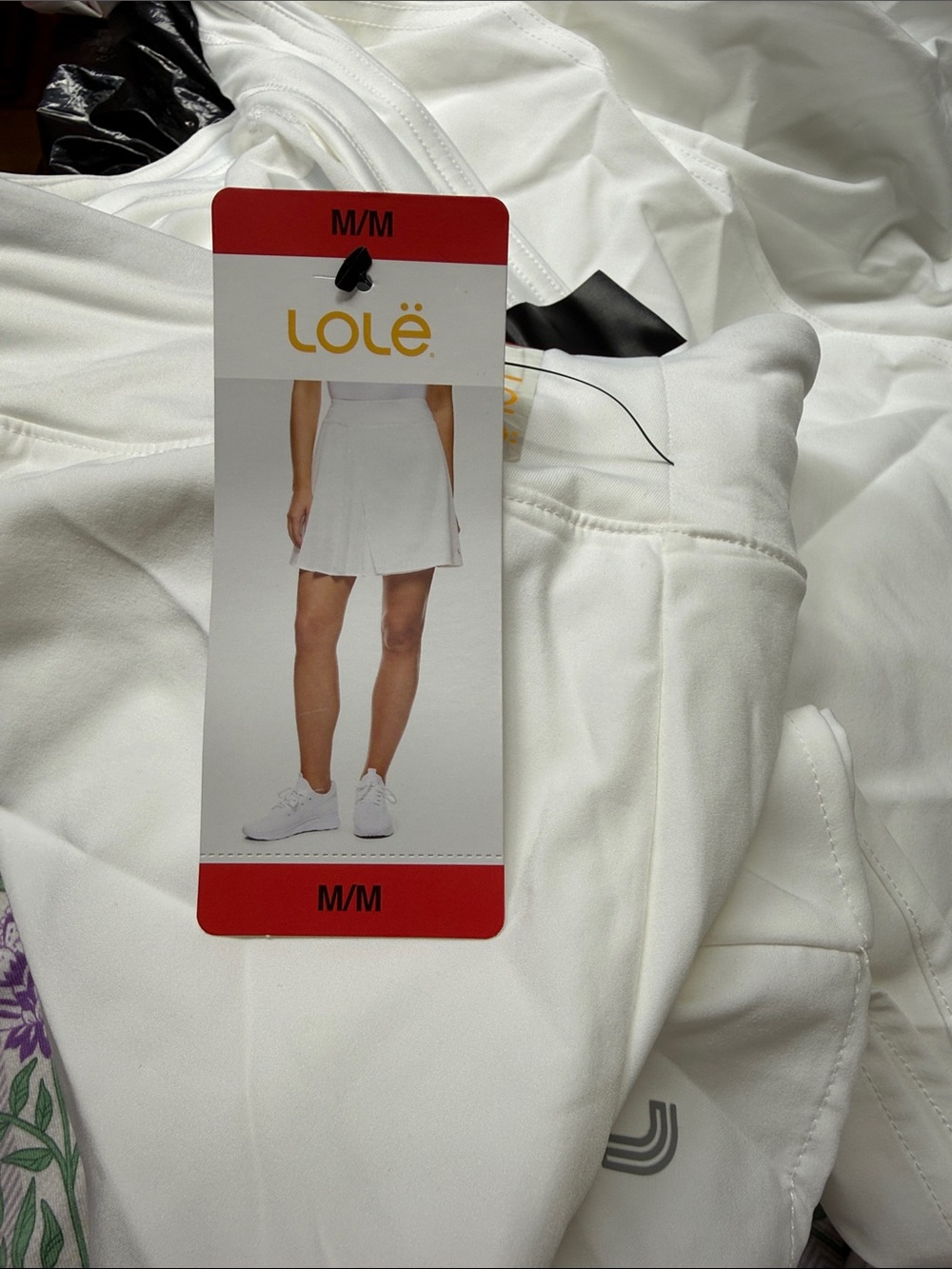 Lole White Women's Tennis Skort